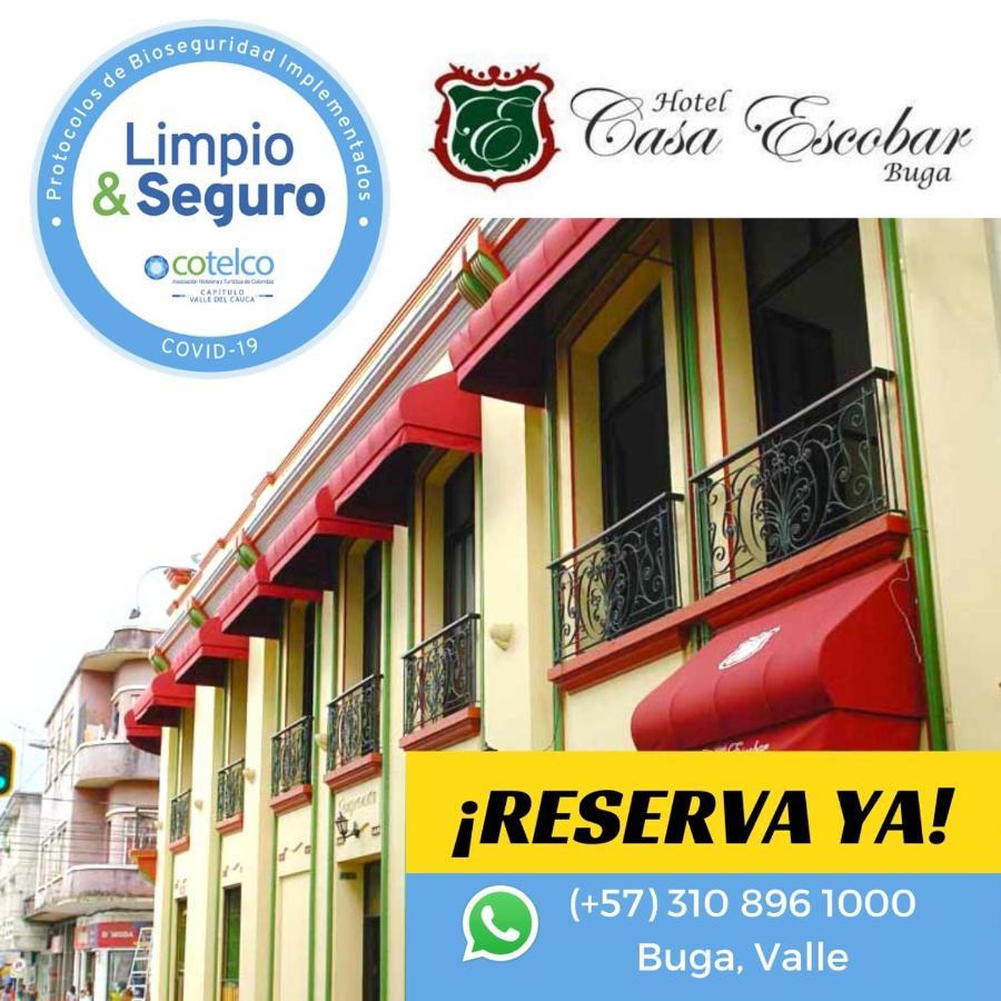 Hotel Casa Escobar Buga Exterior foto