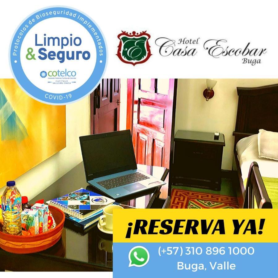 Hotel Casa Escobar Buga Exterior foto