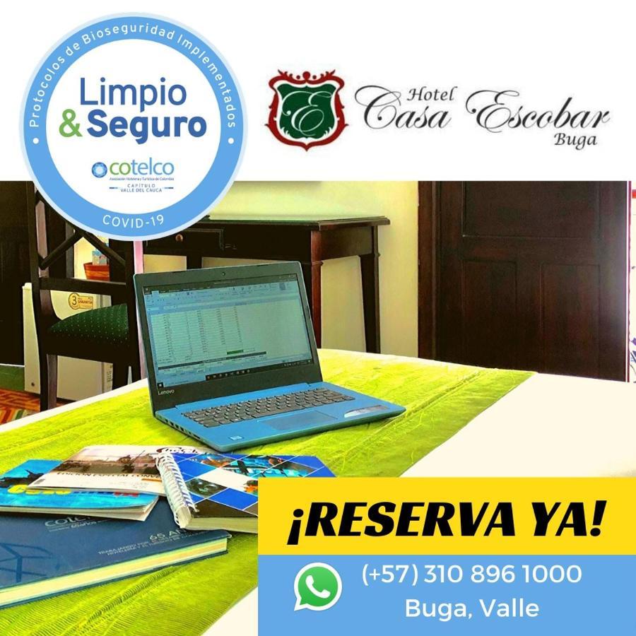 Hotel Casa Escobar Buga Exterior foto
