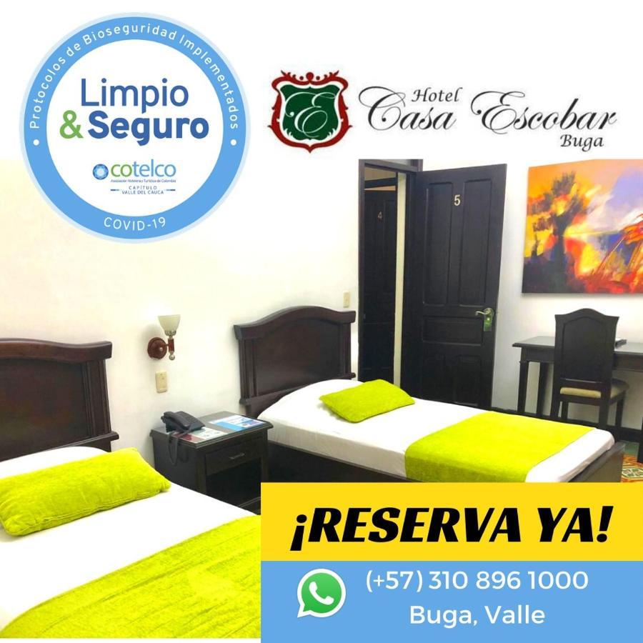 Hotel Casa Escobar Buga Exterior foto